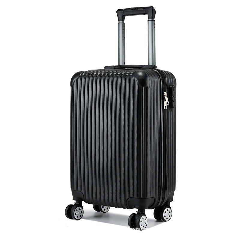 20 Inch Black Color ABS Trolley Bag Luggage with 8 Wheels – Suitcase and Trolley Bag price