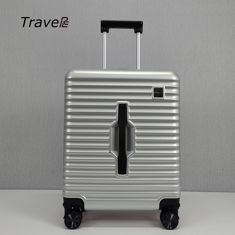 55X40X20cm Vacuum Suitcase Travel Trolley Hardside Luggage with Color-Block Zipper – Vacuum Suitcase and Travel Trolley Suitcase price