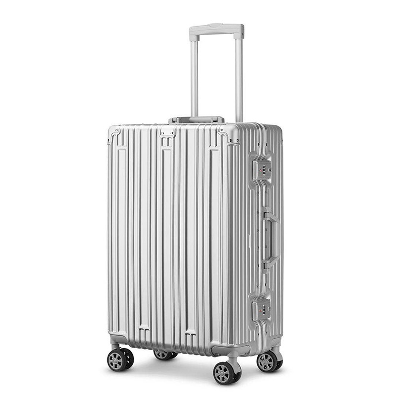 Aluminum Hardshell Spinner Luggage 20 24 28 Inch High-Quality Travel Suitcases with Tsa Lock – Aluminum Luggage and High Quality Luggage price