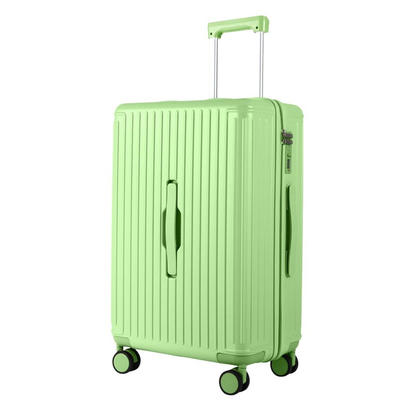 Big Capacity Travel Trolley Luggage with Cup Holder Side Hook Logo Personalization – Polycarbonate Luggage and Trolley Luggage price