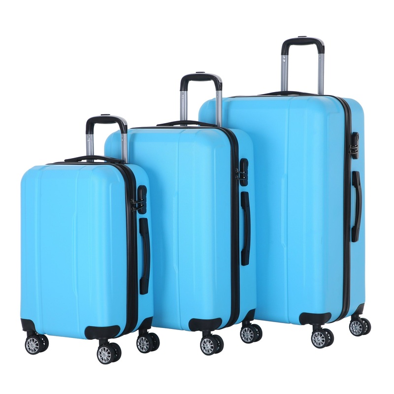 Factory Cloth ABS Suitcase Luggage Travel Luggage Sets 3PCS Sets Xha082 – ABS Luggage and Trolley Case price