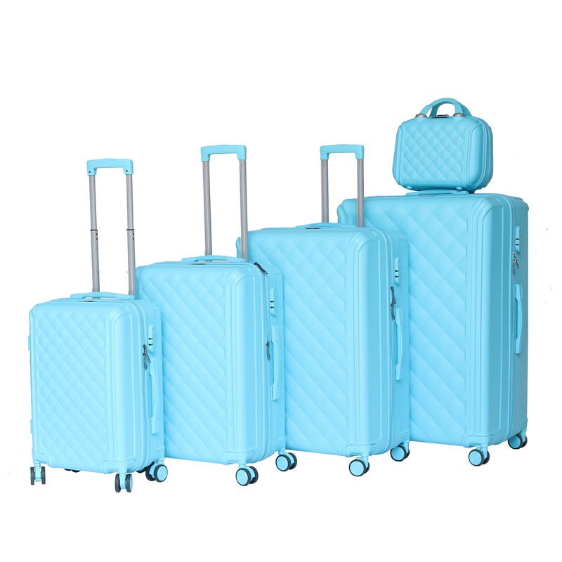 Five Pieces ABS Luggage Set with Beauty Case and Color Matching Accessories – Trolley Bag and Travel Luggage price