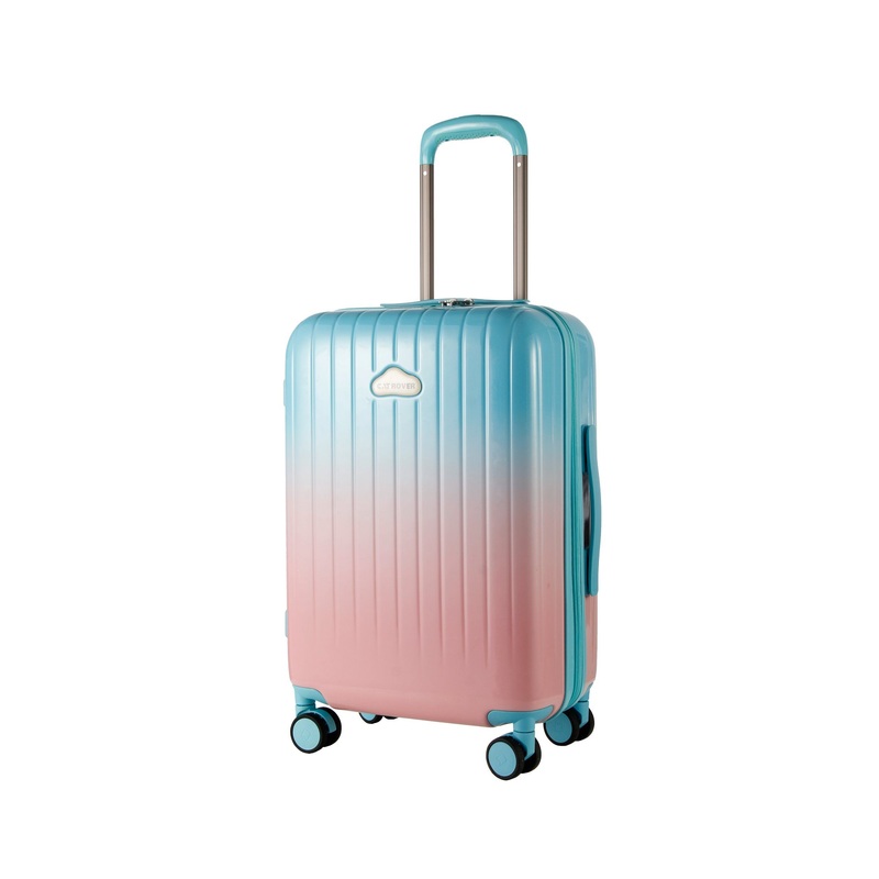 Gradient Color Baggage Luggage Mixed with Pink Blue and White Fresh Color Tsa Lock Good Lining Separate Dry and Wet Design – ABS+PC and Suitcase price