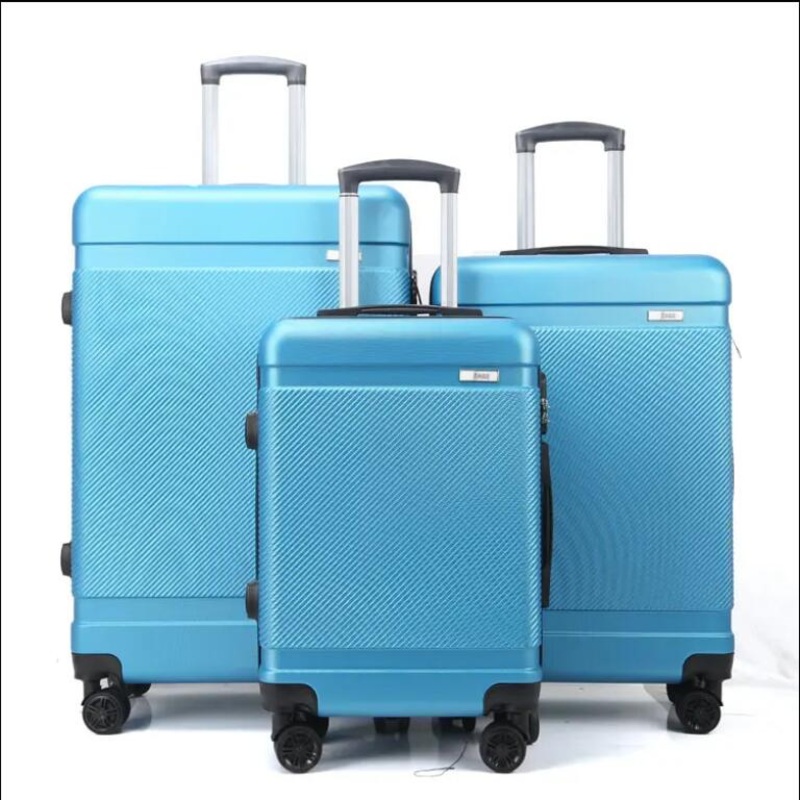 Hot-Sell Best Travel 3PCS ABS+PC Luggage Trolley Suitcase Set Metal Logo – Hot-Sell Luggage Set and Suitcase Set Metal Logo price