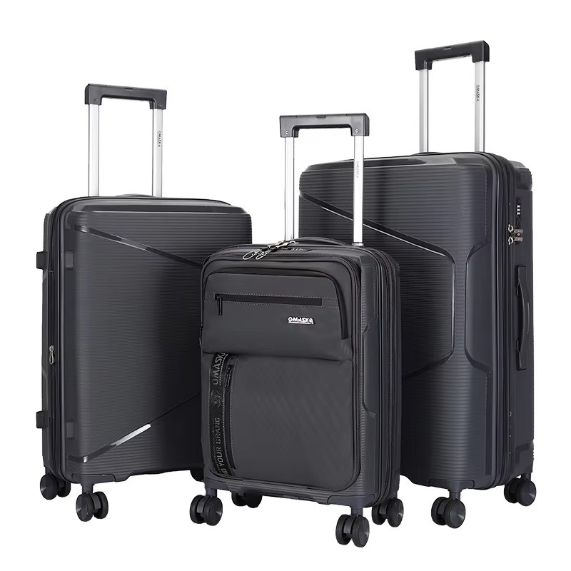Mala De Bordo Viagem New Arrival PP Hardside Zipper Travel Trolley Luggage Bag Set – Luggage Bag and Luggage Set price