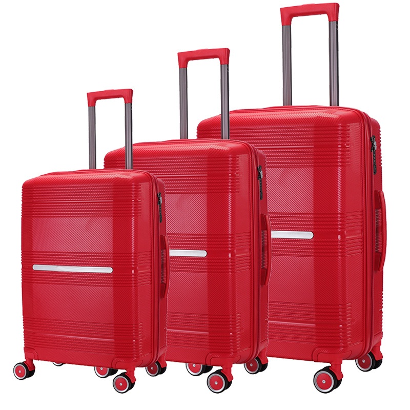 Newly Lauched PP Lightweight Matching Color Travel Luggage Trolley Case of 3 Piece Set – Trolley Luggage and Travel Luggage price