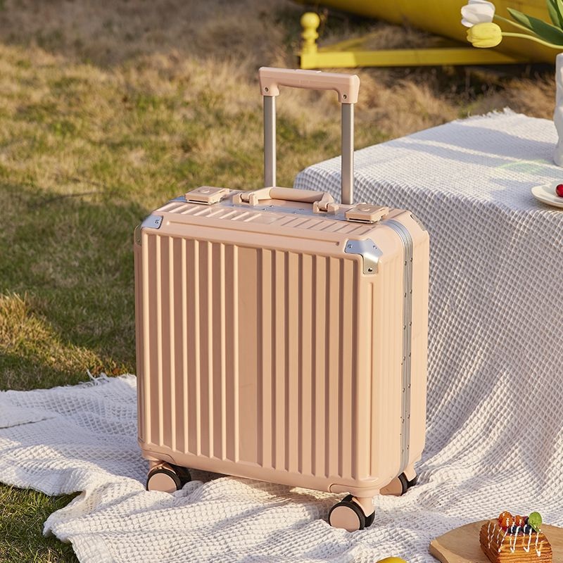 Pink Suitcases and Travel Bags Underseat Luggage Cabin Bags with Protect Corner – Suitcase and Suitcases and Travel Bags price