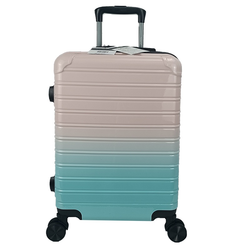 Trendy ODM Gradient Color Printed Hard Travel Luggage for Women and Men – Trolley Luggage and Luggage Suitcase price