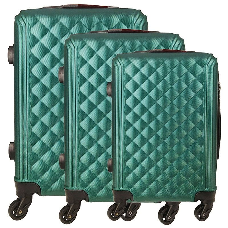 2020 New Design High Quality Low Price ABS Travel Trolley Luggage with 3-Piece Set – Luggage and Trolley Luggage price