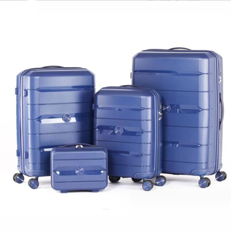 4PCS Set PP Travel Luggage Set Wholesale Suitcase – PP Luggage Set and PP Suitcase price