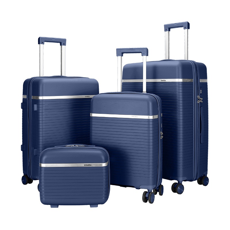 Factory Wholesale 4PCS Set 14 20 24 28 Inch PP Hard Plastic Shell Travel Suitcase Luggage – PP Suitcase and Suitcase Luggage price
