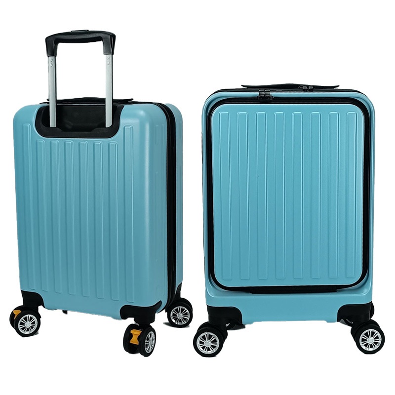 Leisure Front Open Suitcase Silent Universal Wheel Luggage with Double Spinner Silent Wheels – Trolley Case Luggage and Trolley Luggage price