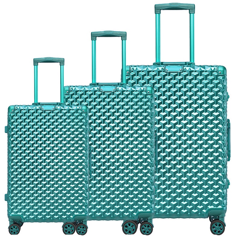 New Hot Sale Aluminum Frame Trolley Travel Suitcase for Stylish Travel with 230d High Density – Trolley Travel Suitcase and Travel Suitcase price