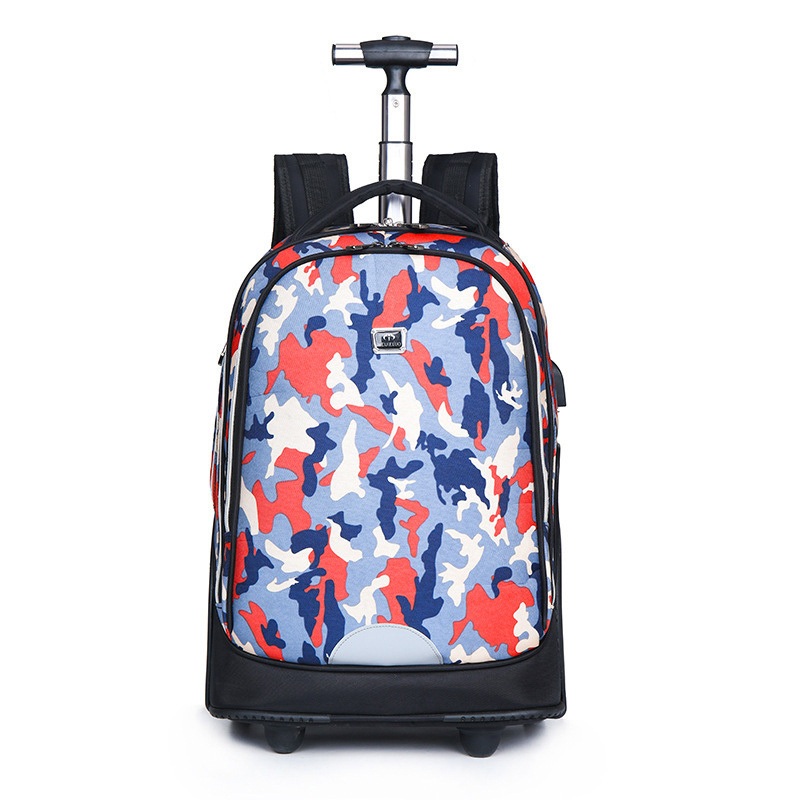 New Trolley Case Silent Universal Wheel Trolley Backpack – Backpack and Trolley Luggage price