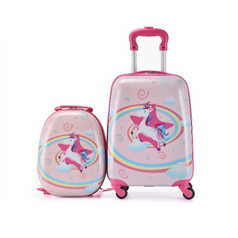 Pink Unicorn Kids Luggage Girls Carry on Suitcase – Dinosaur Printed Luggage and Vehicle Design Luggage price