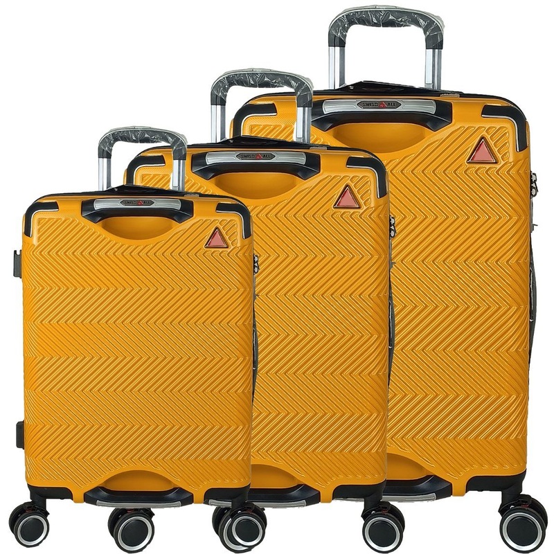 Waterproof ABS+PVC Hard Trolley Luggage Set with Multi-Stage Telescopic Handle – Trolley Luggage Set and Travel Luggage price