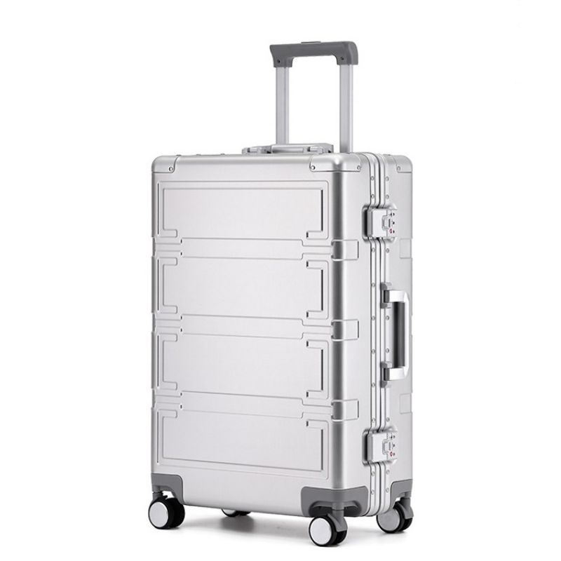 Check-in Luggage -20 Inch All Aluminum Magnesium Carry on Luggage – Aluminum Luggage and Trolley Luggage price