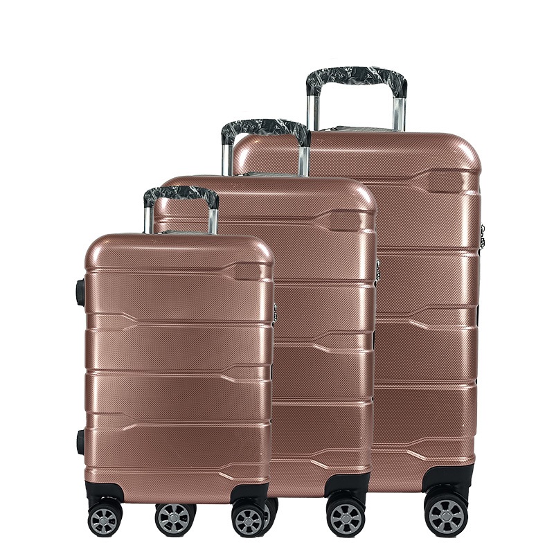 Custom Logo High Quality ABS Trolley Case Luggage with Qualilty Aluminum Trolley – Trolley Case Luggage and Trolley Luggage price
