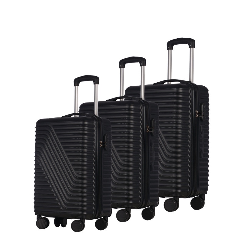 Fashion Four Wheels ABS Trolley Travel Suitcase Bag Match Color Travel Luggage – Luggage and Trolley Luggage price