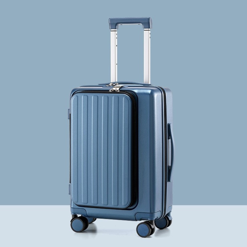 New Fashion Front Open Lightweight Business Universal Luggage Trolley Hardside Suitcase – Luggage and Luggage Set price