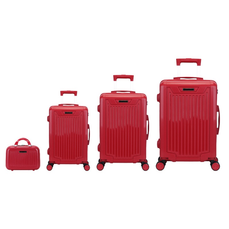 Red Polypropylene PP Luggage Set with Tsa Lock for Woman – PP Luggage and Luggage Set price