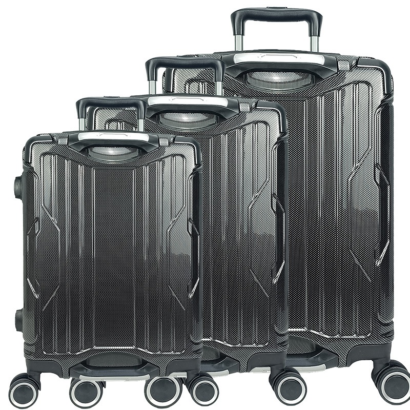 Shock-Resistant ABS+PVC Spinner Trolley Suitcase Set with Corner Protector Design – Trolley Travel Suitcase and Travel Suitcase price