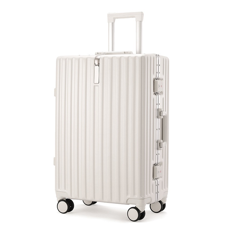 Wholesale Cheap Aluminum Zipperless Suitcase Durable Travel Trolley Luggage with Convenient Hook – Wholesale Suitcase and Zipperless Suitcase price