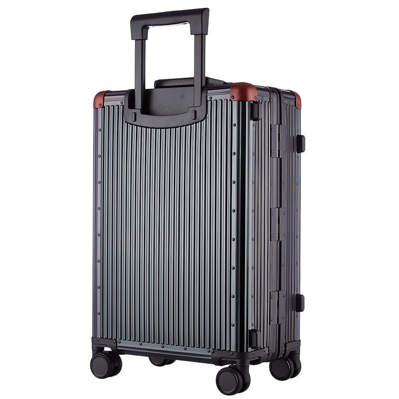 2022 New Factory Wholesale Titanium Alloy Universal Wheel Password Business Boarding Suitcase – Suitcase and Luggage price