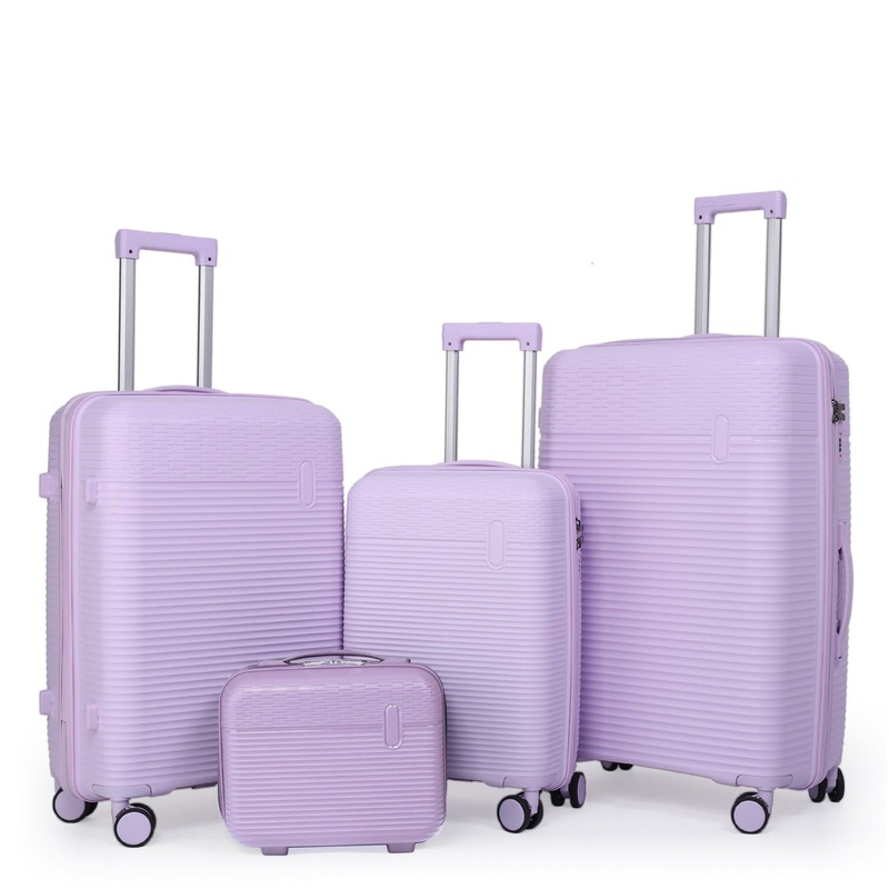 4-Piece PP Trolley Set Luggage Luxury Expandable Suitcase with Big Capacity – PP Luggage and Luxury Luggage price