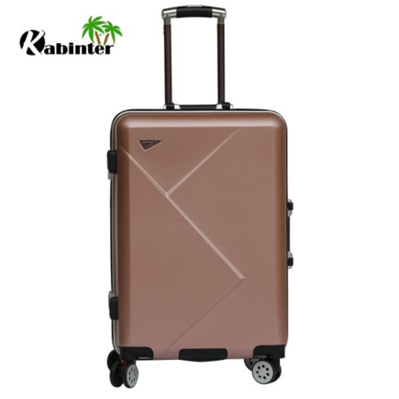 China Manufactory High Quality Zip Frame ABS+PC Scratch Proof Travelling Trolley Luggage with Spinner Wheels – PC Caceses and Hard Luggage price