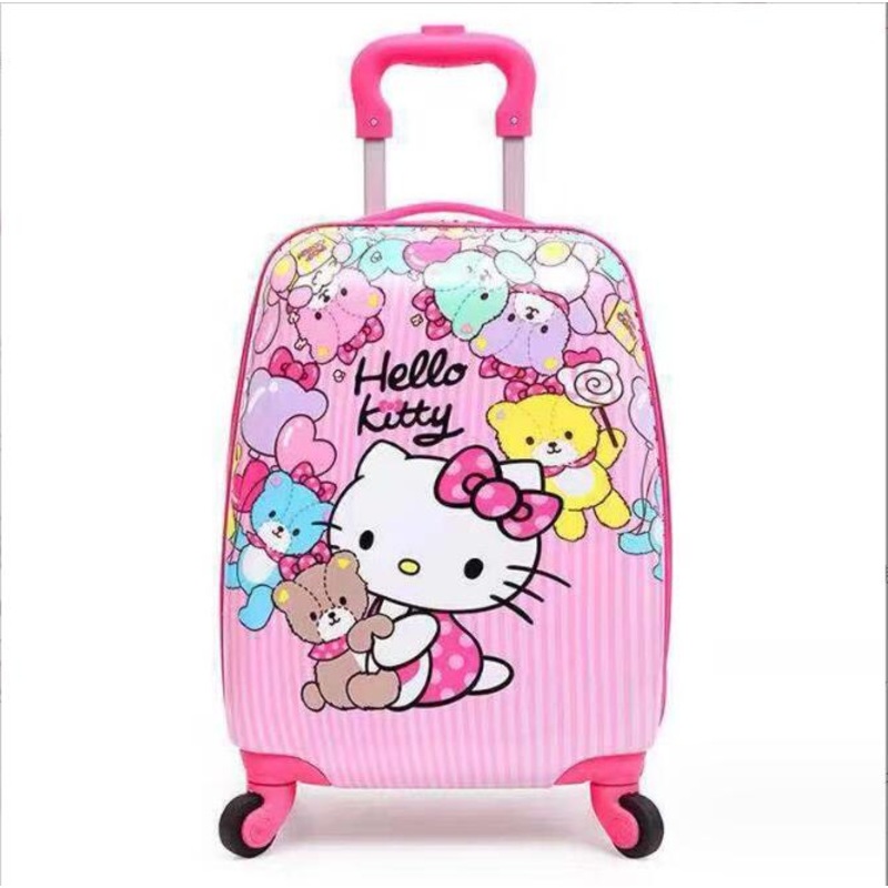 Custom Cartoon Printing Smooth PC Painting Cute Kids Luggage Wholesale – Cute PC Luggage and Small Size Suitcase price