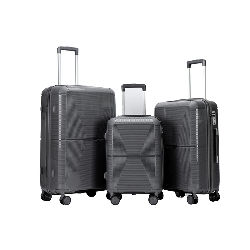 Custom Logo 100%PP Travel Suitcase Set with Qualilty TPE Handle – Trolley Suitcase Set and Travel Suitcase price
