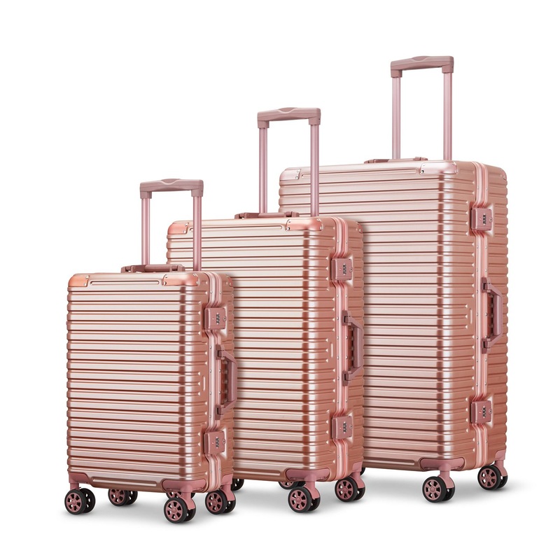 Factory Direct Sales Boarding Trolley Luggage Tsa Customs Lock Password Luggage PC High-End Travel Luggage – Suitcase Set and Luggage Set price