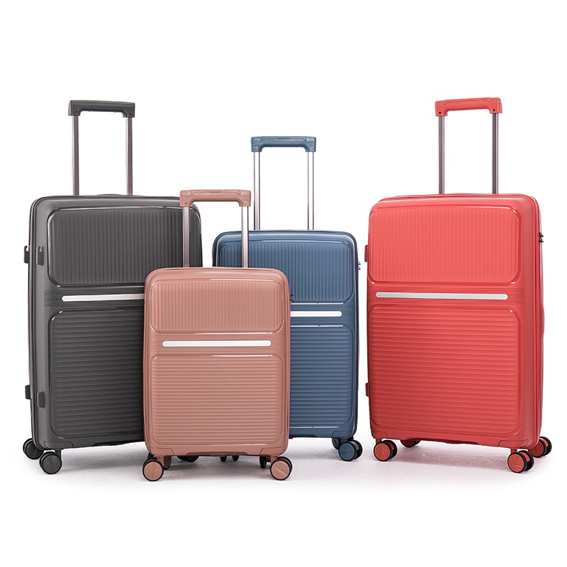 Four Colors Cheap Price Navy Blue Polypropylene Luggage Set for Travel – Suitcase and Luggage Set price