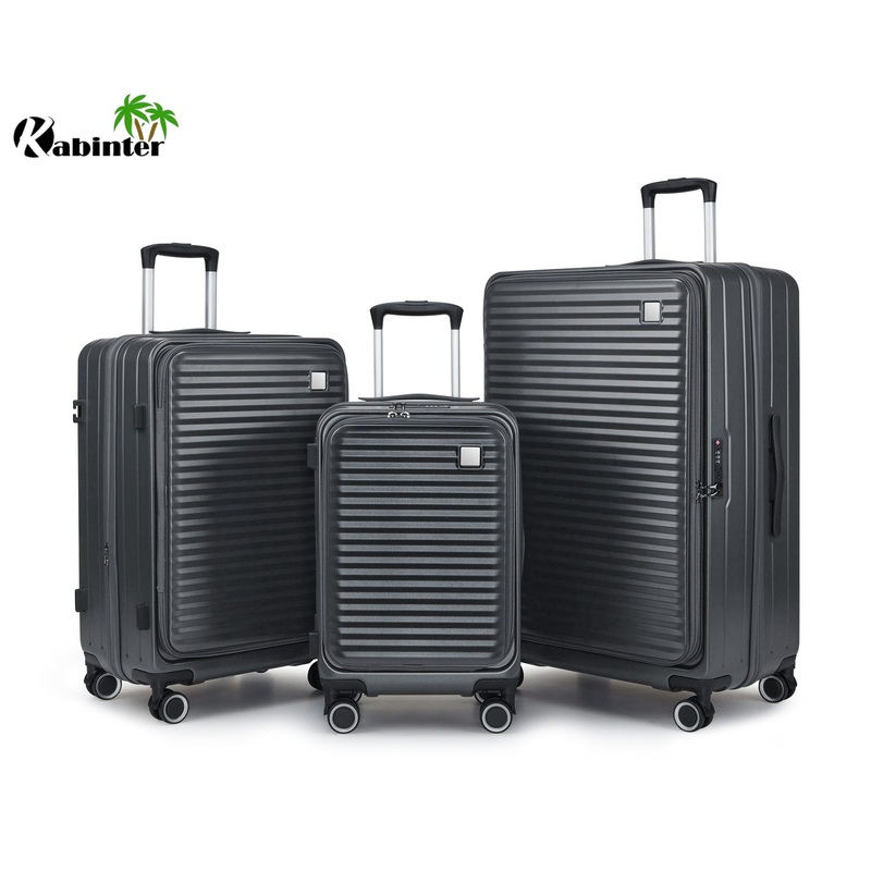Front Laptop Layer Zip Frame 20/24/28 3PCS Luggage Set – Trolley Luggage and ABS Luggage price
