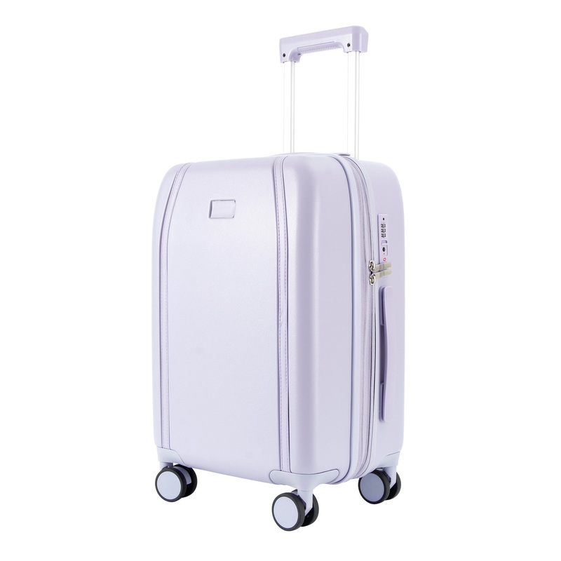 Leather Strip Design Sink Handle More Suitable for Our Hand Peach Skin and Silence Wheel Configuration ABS Material 20/24/28 Inch – Luggage Set and ABS price