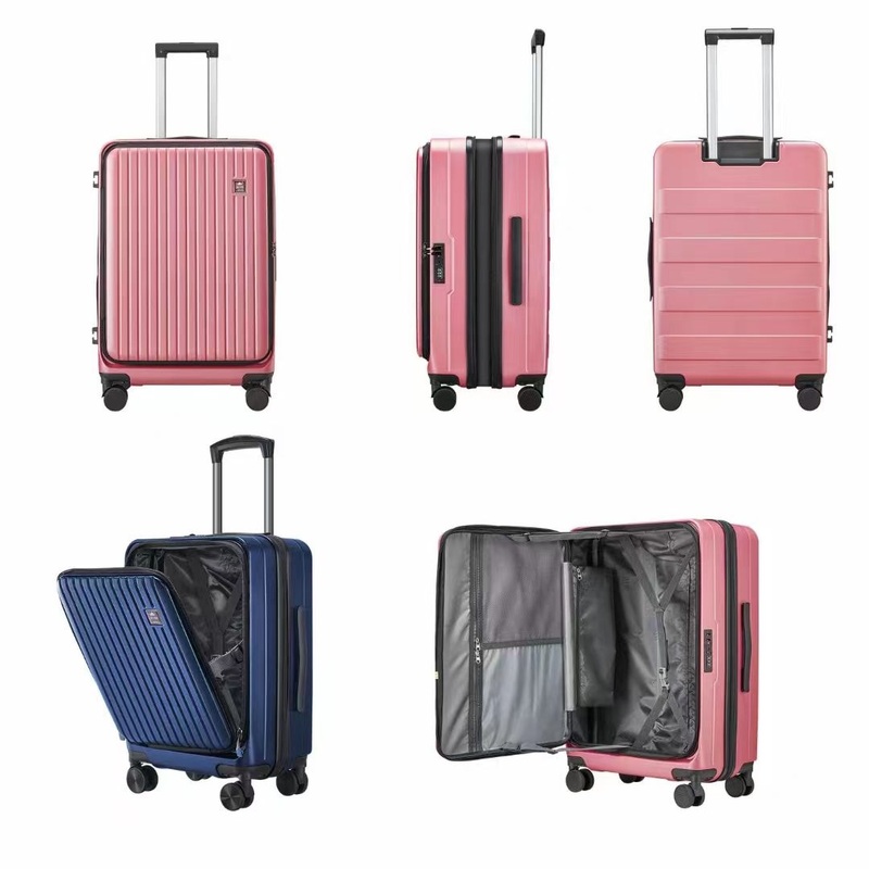 New Front Open Luggage with Laptop Compartment for Business Travel – Suitcase and Luggage Travel price