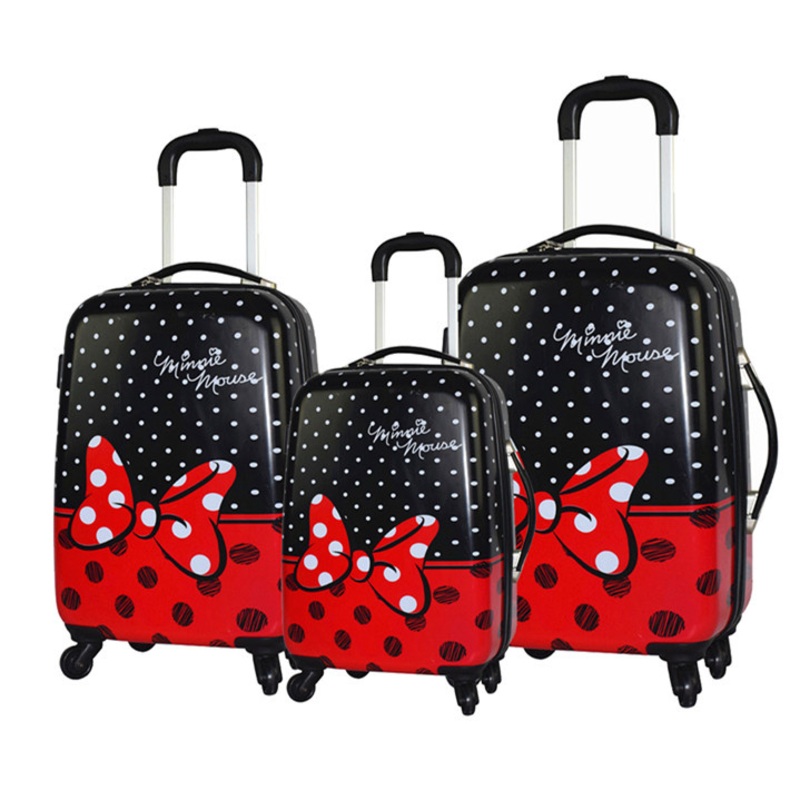 New Women Custom Printing Design PC Printed Luggage Set – PC Luggage and PC Trolley Luggage price