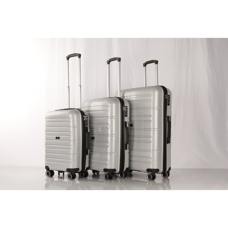 Portable 3-Piece PP Suitcase Set Unisex Travel Fashionable Case PP Material Luggage – PP Luggage and Trolley Luggage price