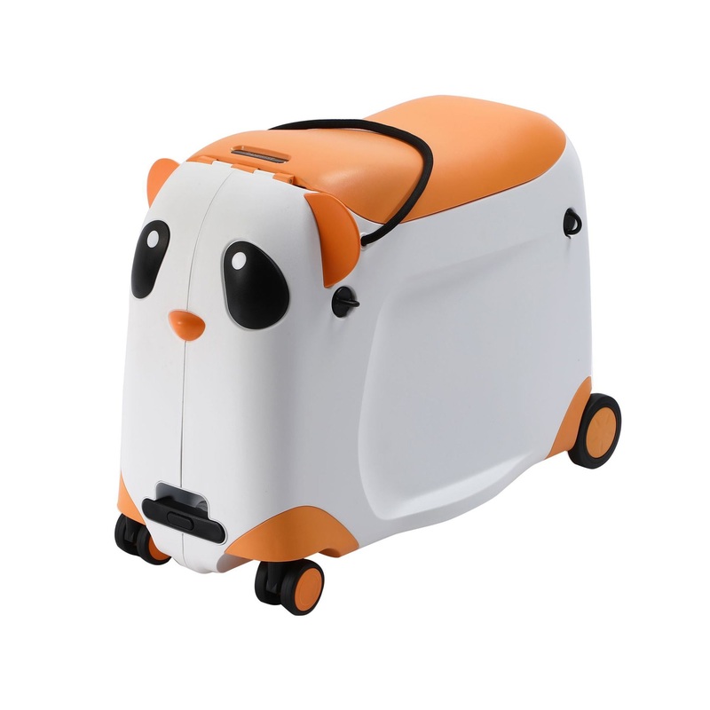 PP Cute Children Animal Design Panda Kids Ride on Rolling Suitcase Luggage for School Travel Trip – Kid Luggage and Trolley Case price