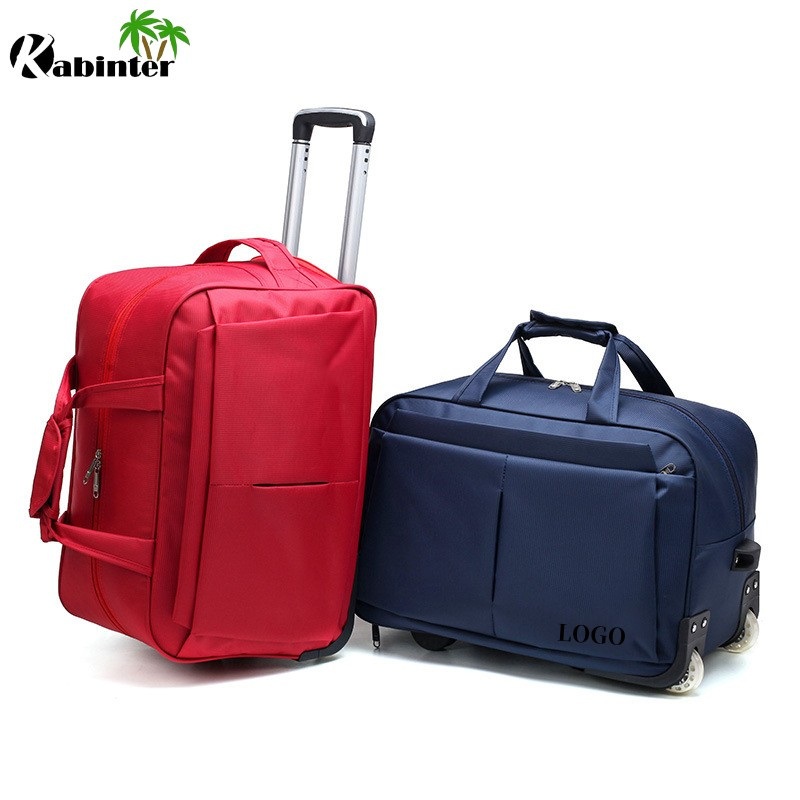 Rolling Travel Bag with 2 Wheels Durable Duffle Bag Stylish Suitcase with Trolley Handle for Easy Travel – Duffle Bag and Travel Bag price