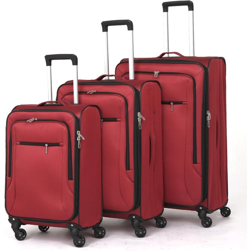 Soft Side Luggage Sets with Spinner Wheels, Soft Shell Lightweight Suitcase with Expandable and Tsa Lock – Luggage Bag Sets and Soft Luggage price