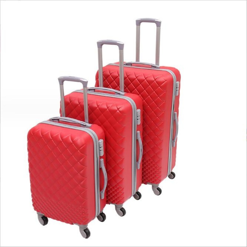 Thicken Sturdy ABS 3PCS Luggage Set Iron Pull Rod Luggage – 18 Cute Luggage and Functional Luggage price