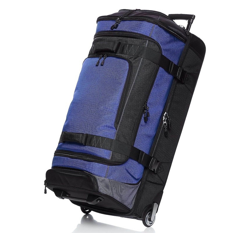 Custom Rolling Duffle Bag with Wheels 35 Inches Water Repellent Wheeled Travel Duffel Luggage with Roller – Custom Bag and Duffle Bag price