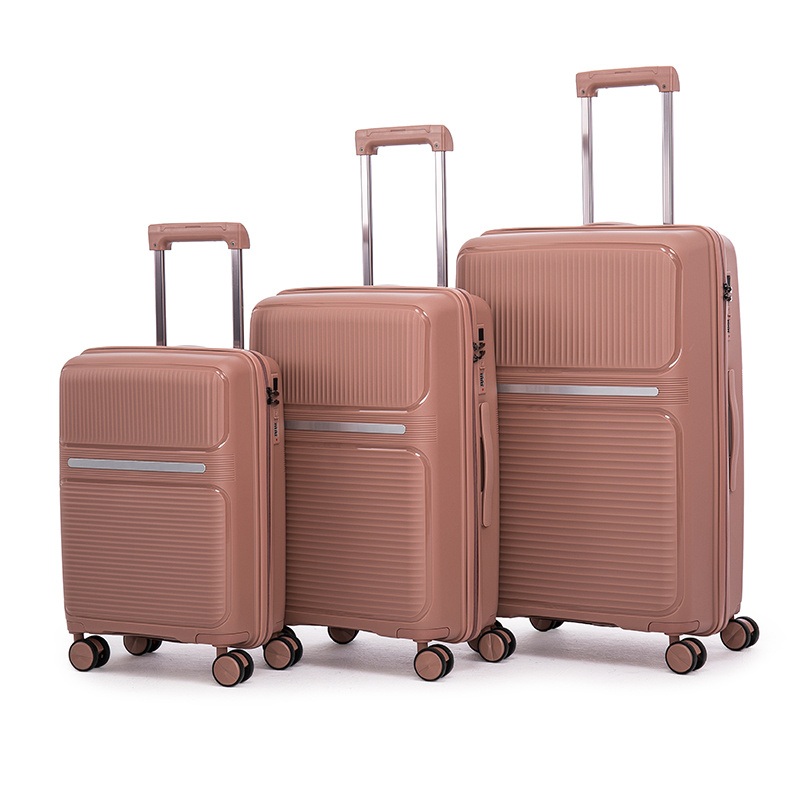 Four Colors Cheap Price Polypropylene Luggage Set with Color Matching Accessories – Suitcase and Luggage Set price