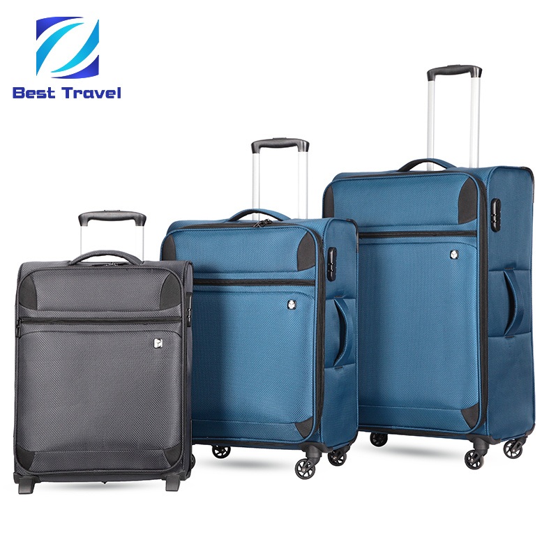 Lightweight 4 Wheel Polyester Soft EVA Travel Luggage – Luggage and Polyester Luggage price