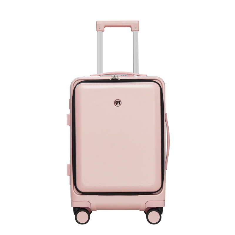 Manufacture Casual Style Front Opening Spinner Travel Luggage Lightweight Suitcase – Luggage and Luggage Set price