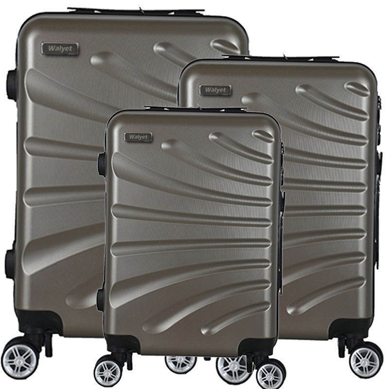 New Fashion ABS Light Weight Travel Trolley Luggage of 3-Piece Set – Trolley Luggage and Travel Luggage price