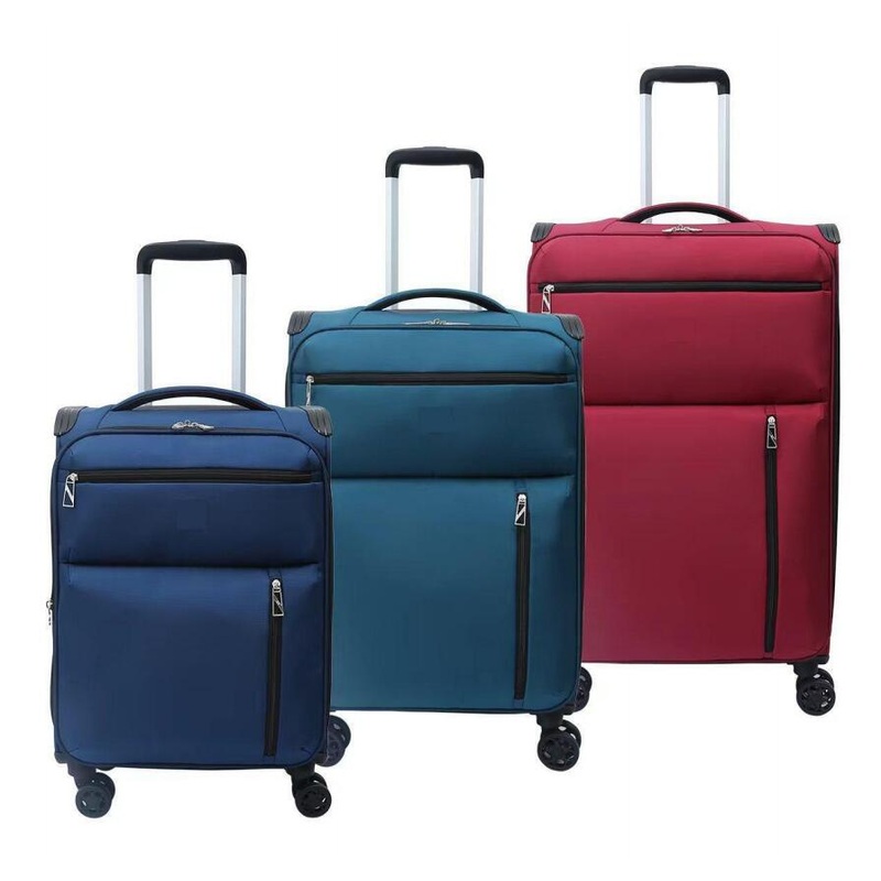 Wholesale Three Pieces Soft Trolley Bag Set 20 24 28 – Suitcase and Trolley Bag price