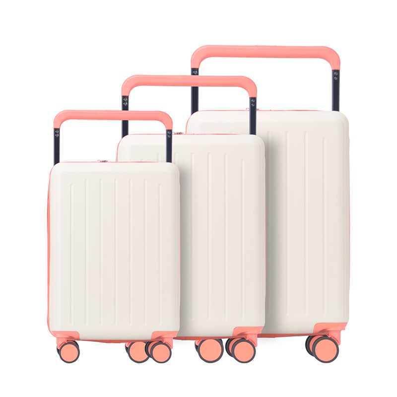 Wide Trolley Handles High Quality ABS PC Travel Suitcase Trolley Luggage Bag Multi Colors Large Capacity Outdoor Maletas De Viaje Set Factroy Price – Luggage Bag and Luggage Sets price